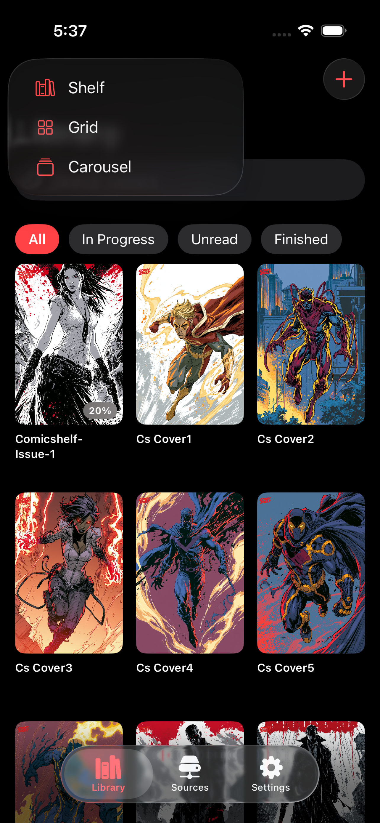 ComicShelf Reader screenshot 2
